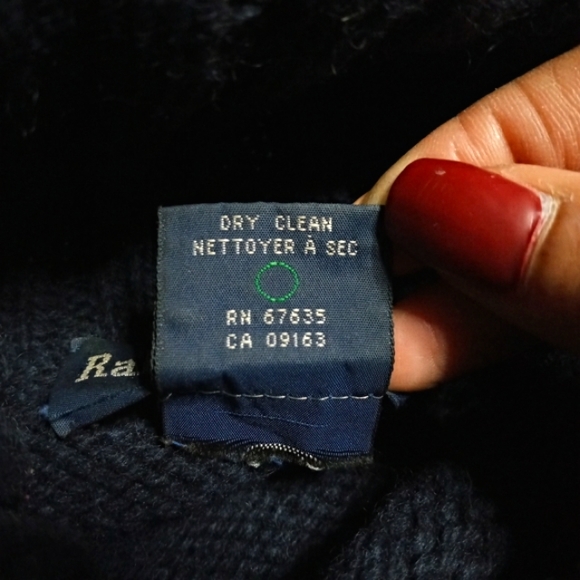 Polo Ralph Lauren vintage 90s original Snowbeach Stadium crest sweater MEGA RARE - Picture 6 of 9